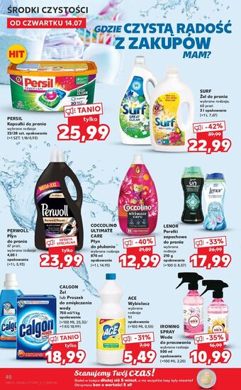 Kaufland Proszek do pralek 3w1 Calgon Power oferta