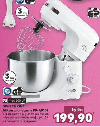 Kaufland Mikser planetarny fp-a0101 Switch On oferta