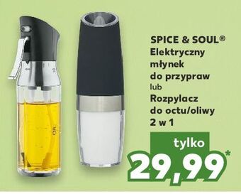 Młynek do pieprzu lub soli elektryczny Spice&Soul
