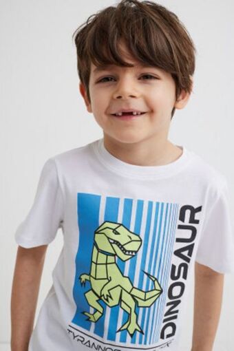 H&M Bawełniany t-shirt 5-pak oferta