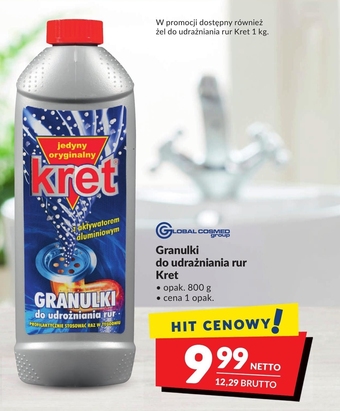 Makro Granulki do udrażniania rur Kret oferta