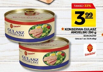 Topaz Konserwa gulasz angielski 290g oferta