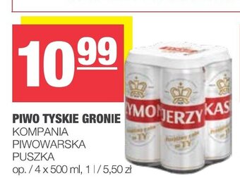 Spar Piwo Tyskie Gronie 4x 500ml oferta