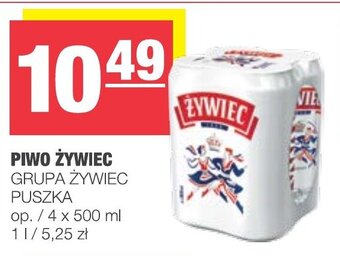 Spar Piwo Żywiec 4x500ml oferta