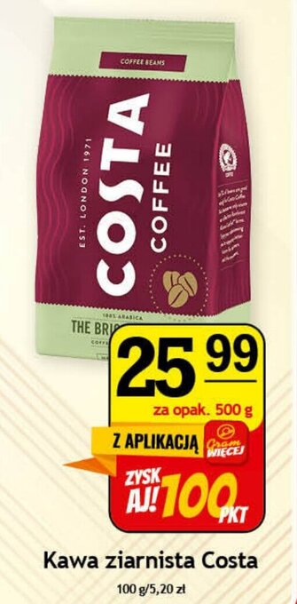 Kawa ziarnista Costa 500g