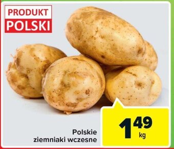 Carrefour Polskie ziemniaki wczesne 1 kg oferta