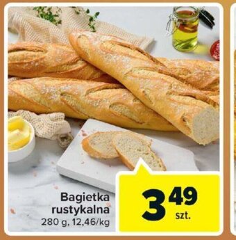 Carrefour Bagietka rustykalna 280 g oferta