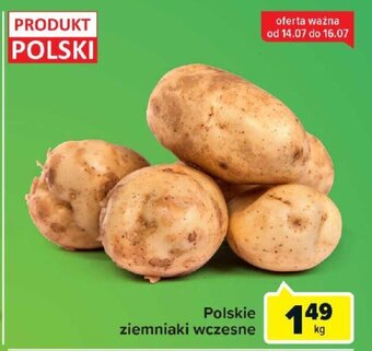 Carrefour Polskie ziemniaki wczesne 1 kg oferta