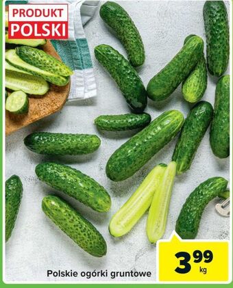 Carrefour Ogórki gruntowe oferta