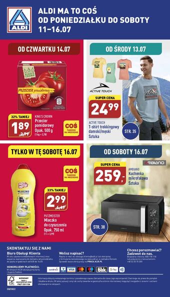 ALDI Przecier pomidorowy King's Crown (Aldi) oferta