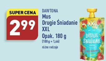 ALDI Mus truskawka jabłko banan Drugie Śniadanie oferta