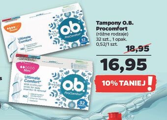 Netto Tampony super O.b. Procomfort oferta