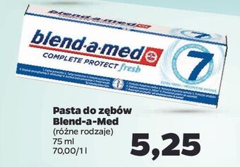 Netto Pasta do zębów doskonałe odświeżanie Blend-A-Med Complete Protect Fresh 7 oferta
