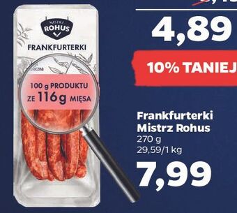 Netto Frankfurterki Mistrz Rohus oferta