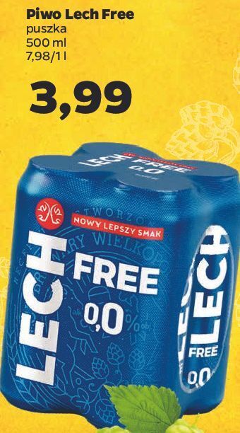 Netto Piwo Lech Free oferta