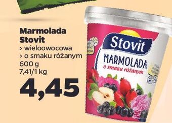 Netto Marmolada wieloowocowa Stovit oferta