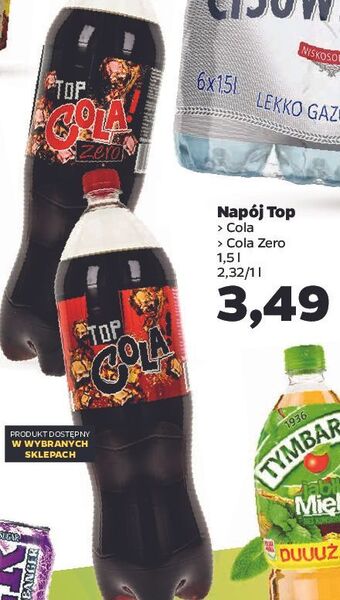 Netto Napój zero Top Cola oferta
