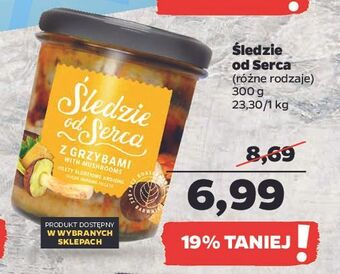 Netto Śledzie od serca z grzybami Contimax oferta