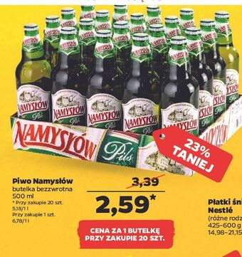 Netto Piwo Namysłów Pils oferta