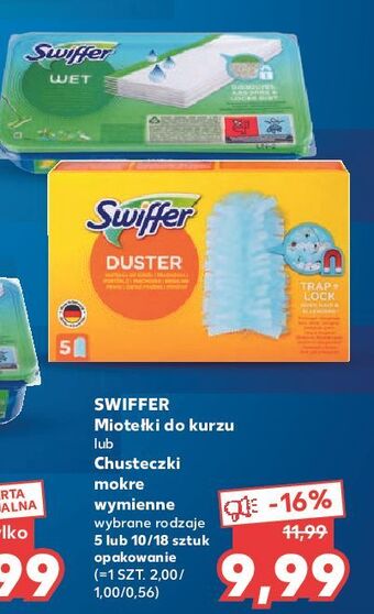 Kaufland Chusteczki nawilżane do podłóg Swiffer oferta