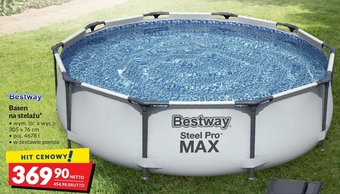 Makro Basen na stelażu Bestway oferta