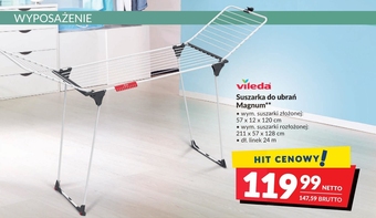Makro Suszarka na pranie Vileda oferta