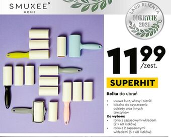 Biedronka Rolka do ubrań + 2 zapasy Smukee Home oferta