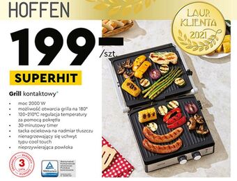 Biedronka Grill elektryczny 2000 w Hoffen oferta