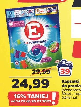 Netto Kapsułki do prania E 3+1 Power Caps oferta