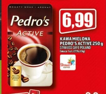 Topaz Kawa mielona Pedro's Active 250 g oferta