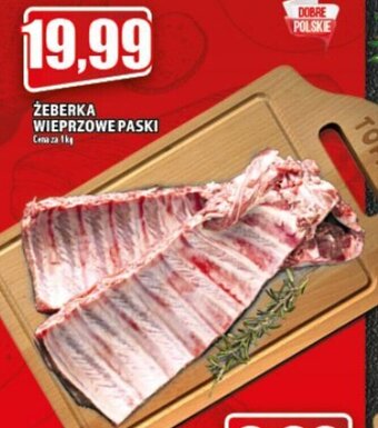 Topaz Żeberka wieprzowe paski 1 kg oferta