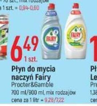 E.Leclerc Płyn do mycia naczyń Fairy 700-900ml oferta