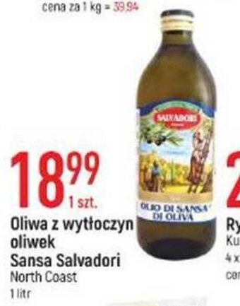 E.Leclerc Oliwa z wytłoczyn oliwek Sansa Salvadori 1l oferta