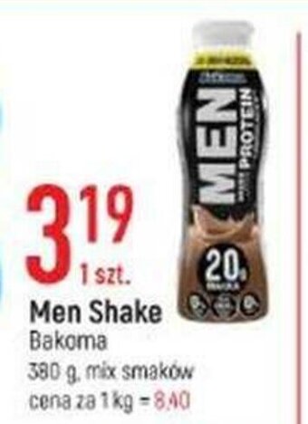 E.Leclerc Men Shake Bakoma 380g oferta