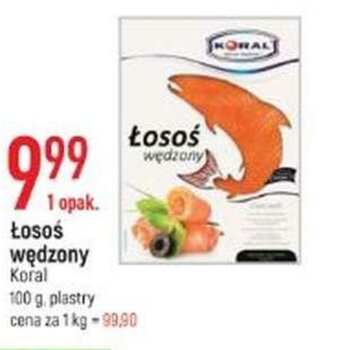 E.Leclerc Łosoś wędzony 100g oferta