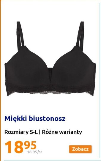 Action Miękki biustonosz oferta