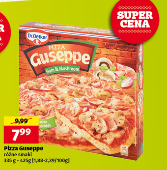 Społem Dr. Oetker Guseppe Pizza z szynką i pieczarkami 425 g oferta