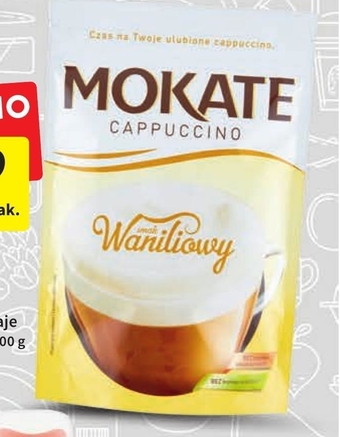 Intermarche Mokate Cappuccino smak waniliowy 110 g oferta