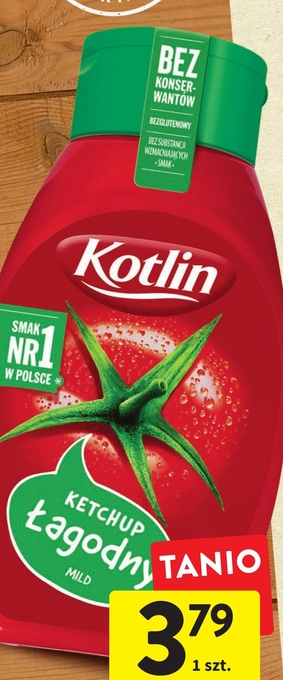 Intermarche Kotlin Ketchup łagodny 450 g oferta