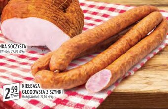 Stokrotka Kiełbasa głogowska z szynki 100 g oferta