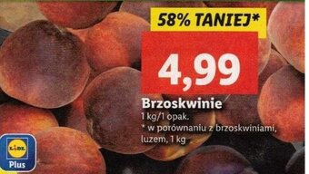 Lidl Brzoskwinie 1 kg oferta