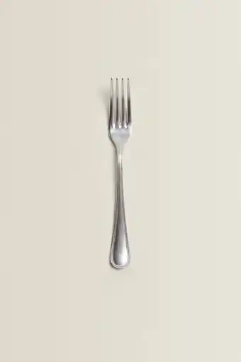 ZARA Distressed matte design fork oferta