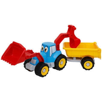 Traktor z wywrotką