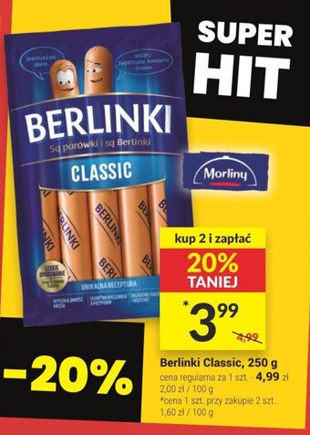 Twój Market Berlinki Classic 250 g oferta