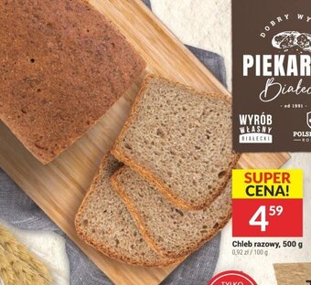 Twój Market Chleb razowy 500 g oferta