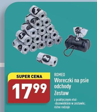 ALDI Woreczki na psie odchody Romeo oferta