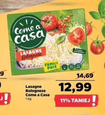 Netto Lasagne Bolognese Come a Casa oferta