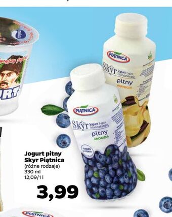 Netto Jogurt pitny Skyr Piątnica oferta