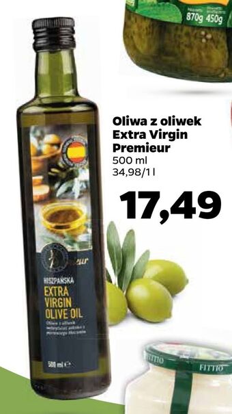 Netto Oliwa z oliwek Extra Virgin Premieur oferta
