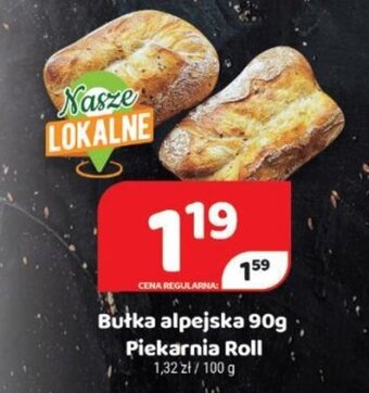 Delfin Bułka alpejska Piekarnia Roll 90 g oferta
